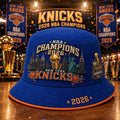 New York Knicks Champions 2026 Bucket Hat NY Knicks Finals Champions Merch Cool Fan Gifts - Merchluma