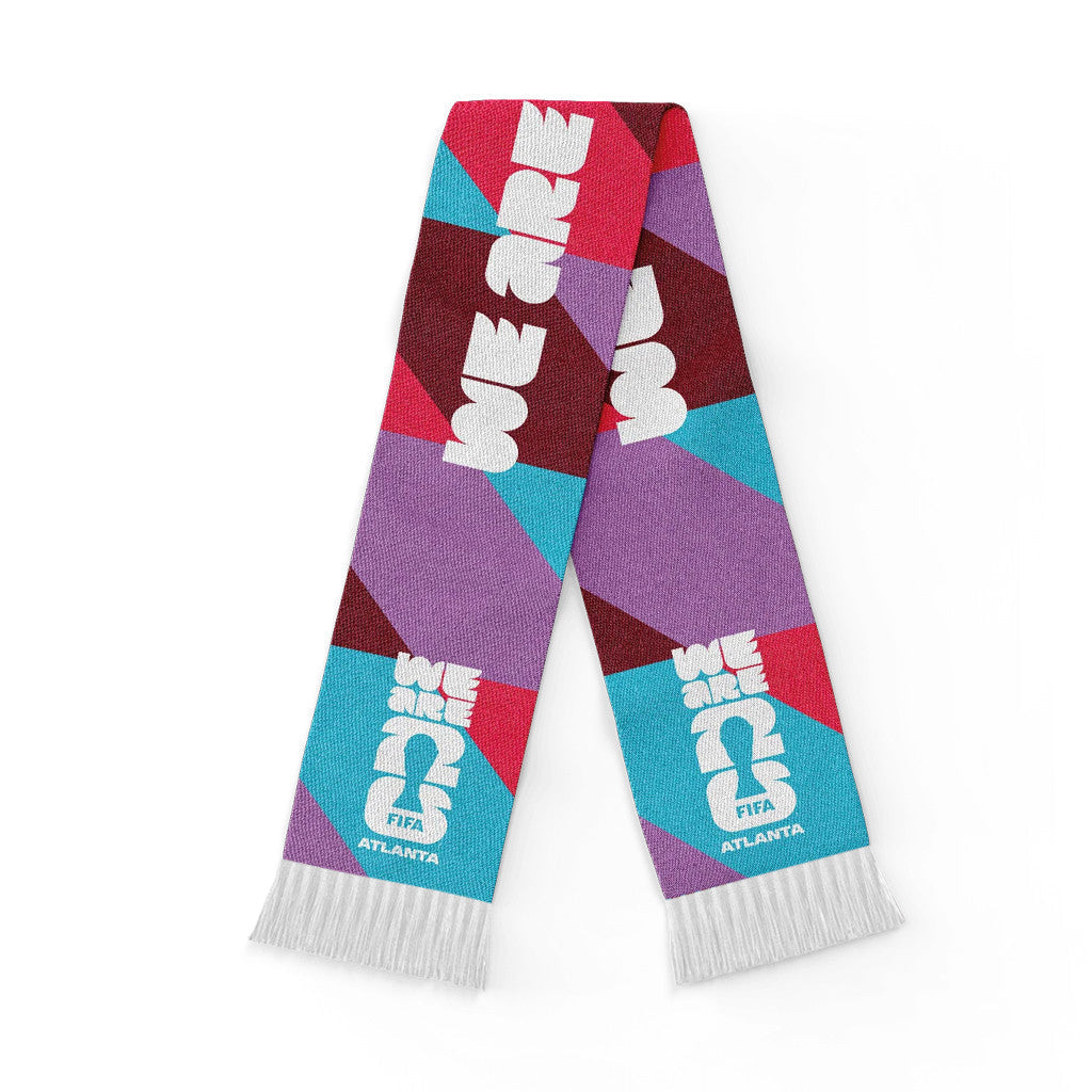FIFA World Cup 2026 Merch Atlanta Host City Scarf We Are Atlanta FIFA Merchandise Game Day Gear - Merchluma