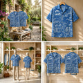 Pink Floyd Toile Dark Side Of The Moon Hawaiian Shirt 2026 Pink Floyd Merch Gift For Band Fans - Merchluma