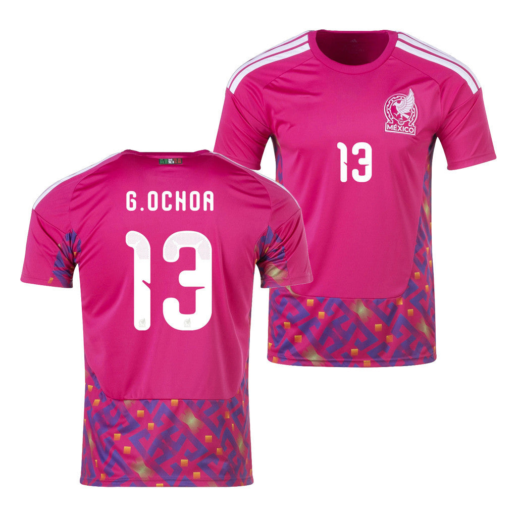Mexico World Cup 2026 Merch #13 G Ochoa Goalkeeper Jersey Mexico National Team Merch Fan Gifts - Merchluma