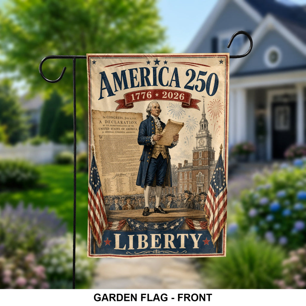 America 250 Years Flag America 250 Years Garden Decor - Merchluma