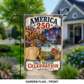 America 250 Years Flag July 4 1776 July 4 Outdoor Decor - Merchluma