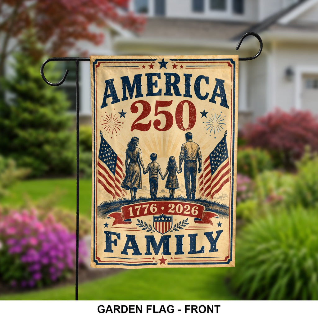 USA 250 Years Of Freedom Flag America Land Of The Free Decor Gift For Independence Day - Merchluma