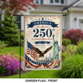 USA 250 Years Strong Flag America's 250 Birthday Outdoor Decor - Merchluma