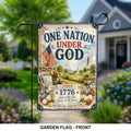 USA 250Th Anniversary Flag Land Of The Free Home Of The Brave Outdoor Decor - Merchluma