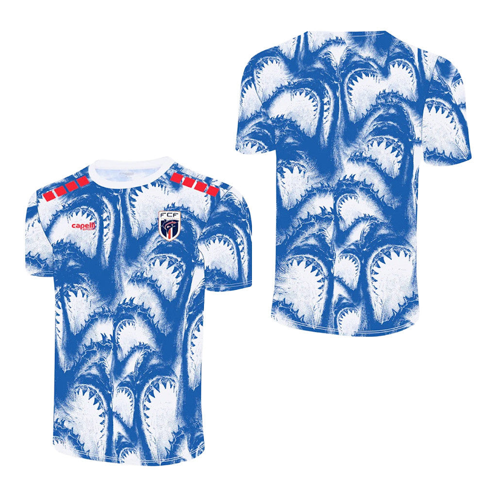 Cabo Verde World Cup 2026 Merch Cape Verde National Team Pre-Match Kit Jersey Game Day Apparel - Merchluma