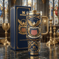 USA 250 Years Of Freedom Tumbler Patriotic Merchandise 4th Of July Gifts For Dad - Merchluma