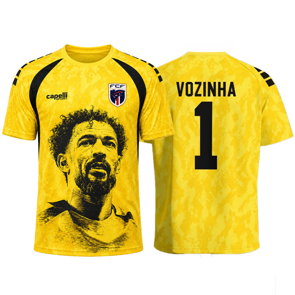 Vozinha #1 Cabo Verde Greatness Jersey 2026 Cabo Verde National Team Apparel Vozinha Merch - Merchluma