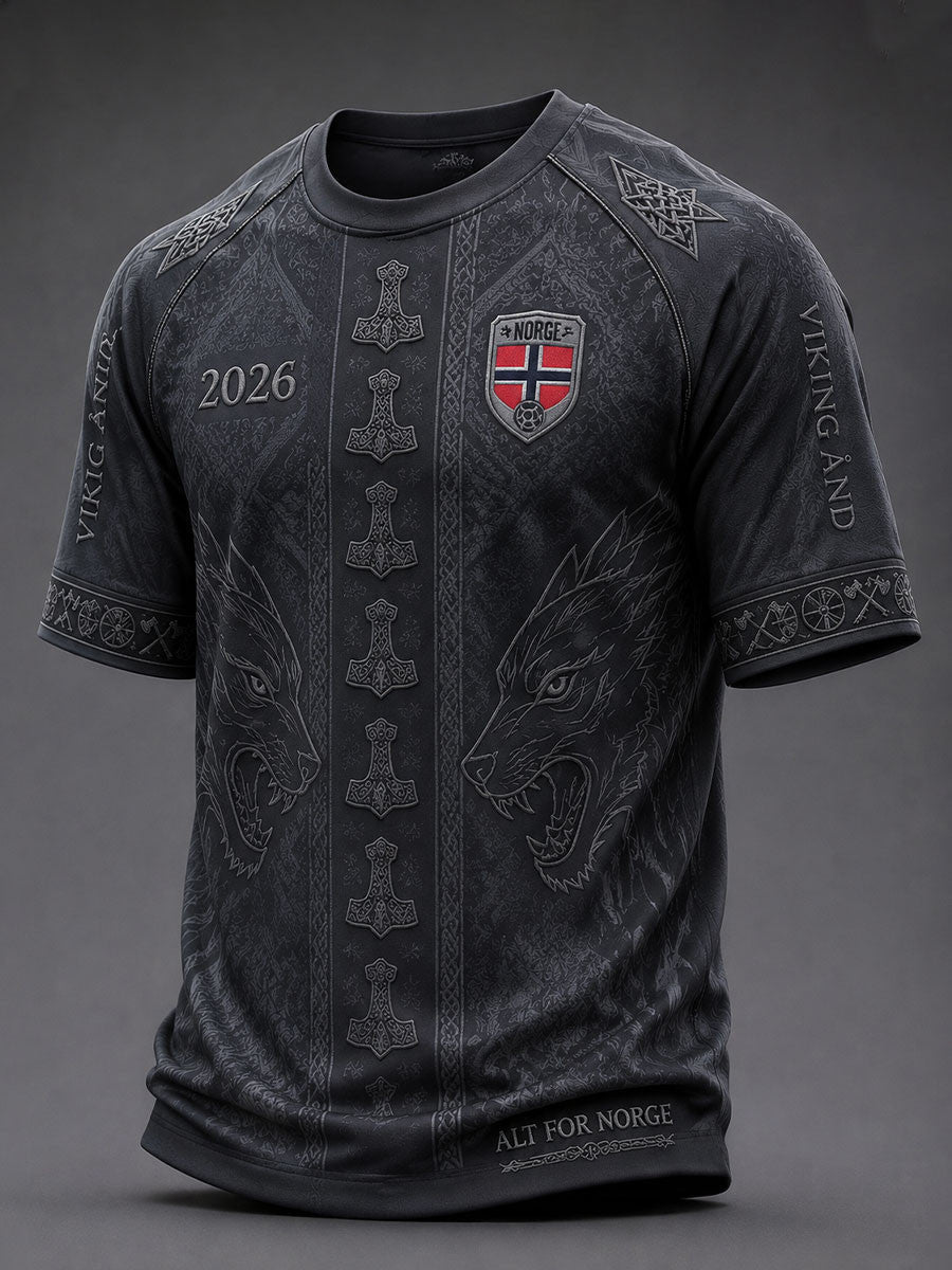 Norway FIFA World Cup 2026 Merch Alt For Norge T-Shirt Game Day Gift For Norway Football Fans - Merchluma