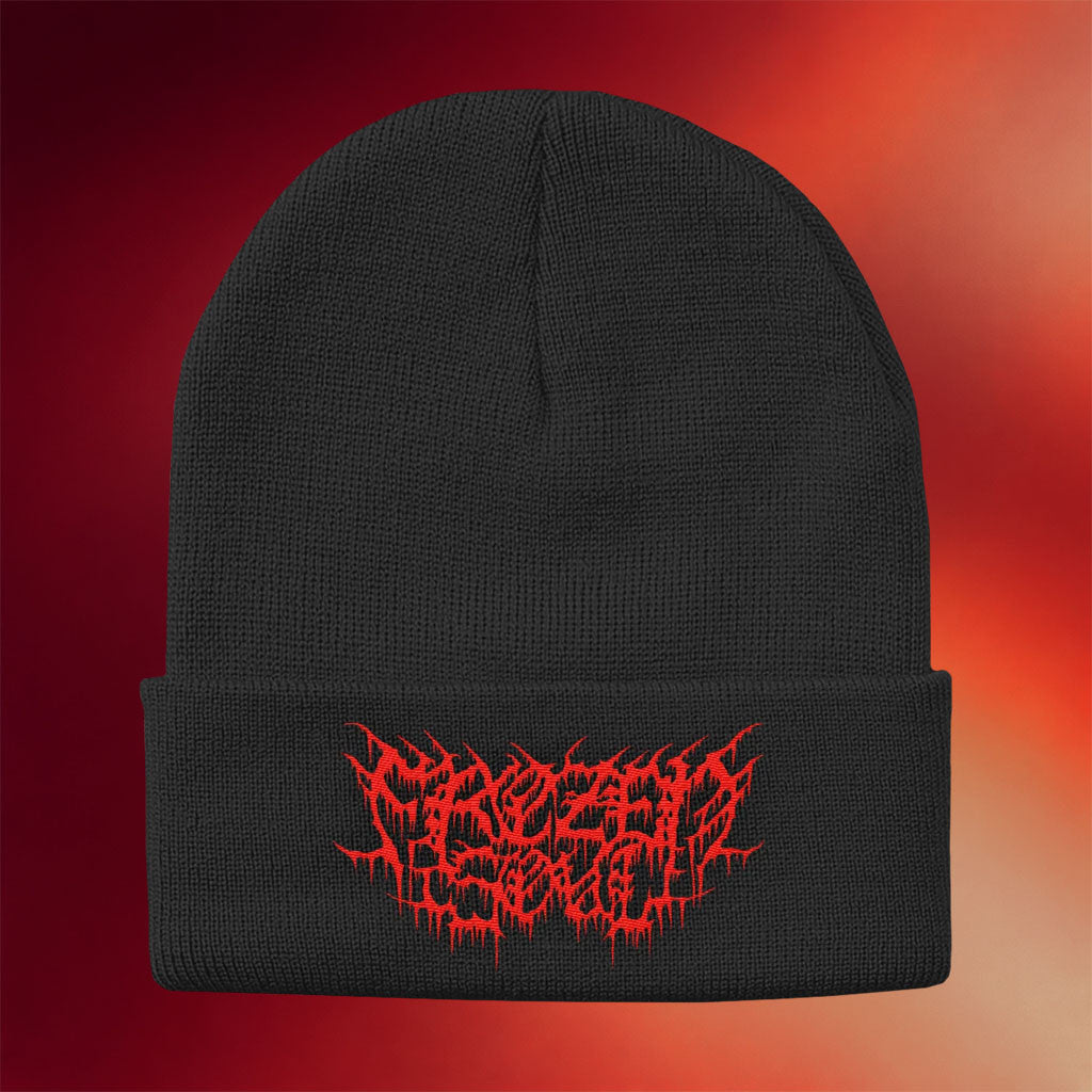 Frozen Soul Merch 2026 Frozen Soul Logo Beanie Black Gifts Ideas For Dudes - Merchluma