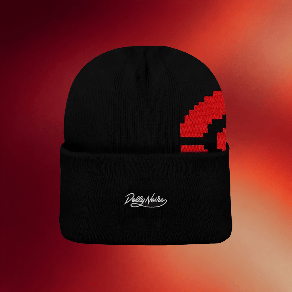 Dolly Noire X Pokemon Merch 2026 Pixel Pokeball Beanie Gift Ideas For Pokemon Fans - Merchluma