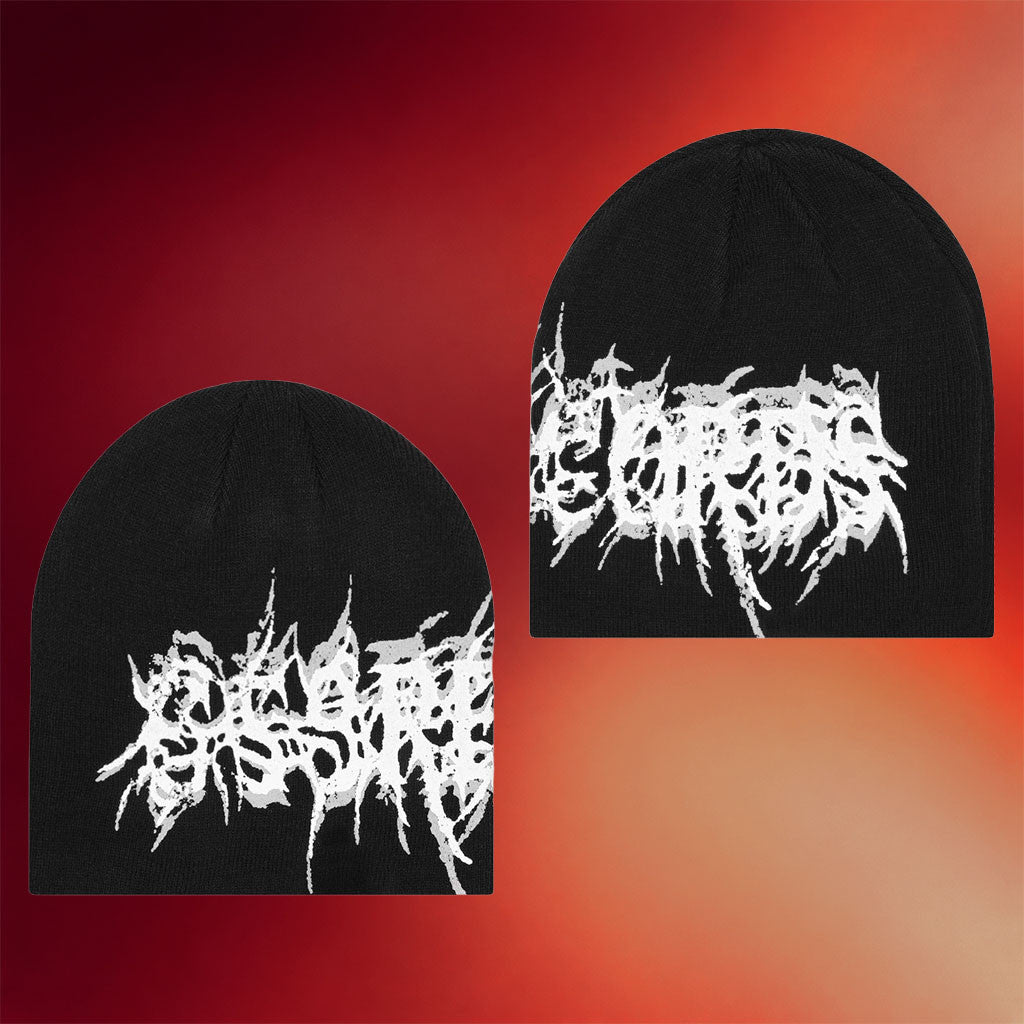 G59 Merch 2026 Virus Skully Beanie Black G59 Records Merch Gifts For Hip Hop Lovers - Merchluma