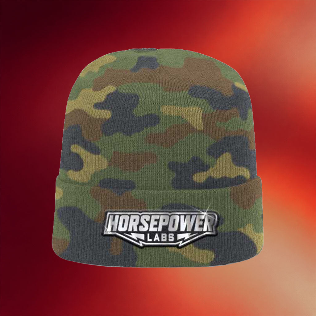 Westen Champlin Merch HP LAB Camo Beanie Birthday Gift For Husband - Merchluma