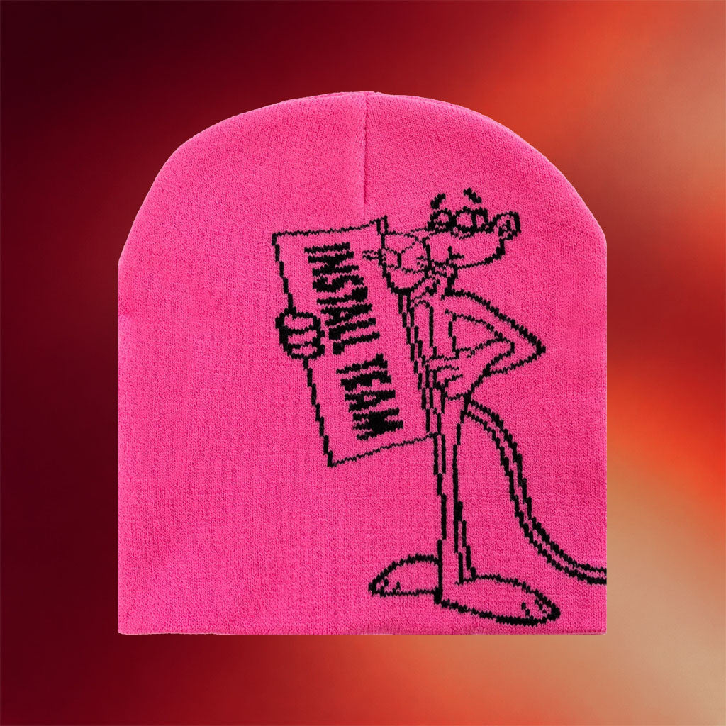 New York Sunshine Merch 2026 Pink Panther Beanie Gift Ideas For Her - Merchluma