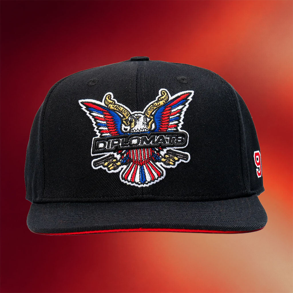 Dipset Couture Merch 2026 Diplomats Black Hat Embroidered Harlem World Cap Gift For Dudes - Merchluma