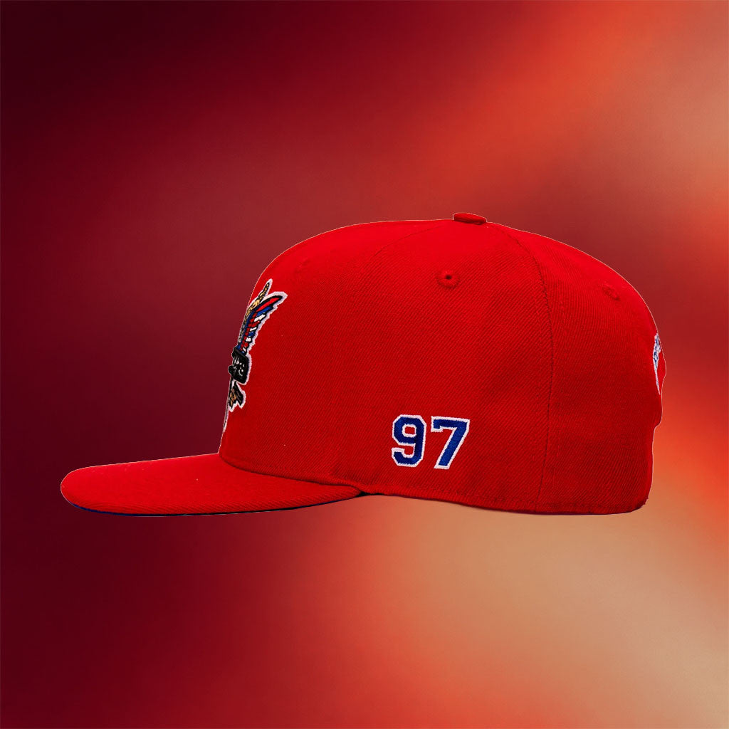 Dipset Couture Merch 2026 Diplomats Red Hat Embroidered Harlem World Cap Hip Hop Lover Gifts - Merchluma
