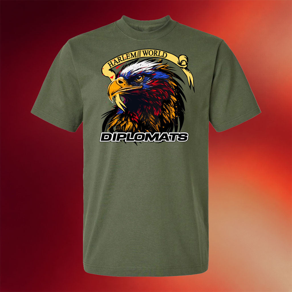Dipset Couture Merch 2026 Harlem World Eagle T-Shirt Diplomats Shirt Gift For Hip Hop Fans - Merchluma