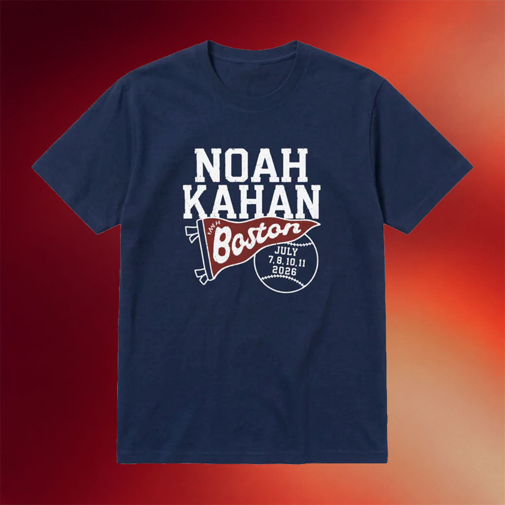 Noah Kahan Merch 2026 Fenway Park Shirt Noah Kahan Cocnert Merch Gift For Music Fans - Merchluma