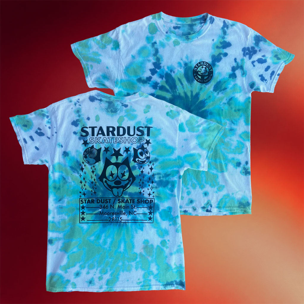 Stardust Skate Merch 2026 Felix Dickies Tie Dye T-Shirt Birthday Gift For Besties - Merchluma