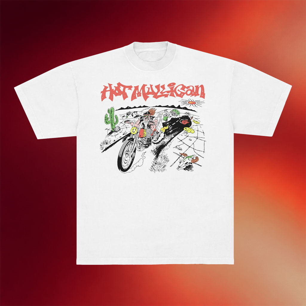 Hot Mulligan Merch 2026 Biker T-Shirt Hot Mulligan Shirt Gift For Band Fans - Merchluma