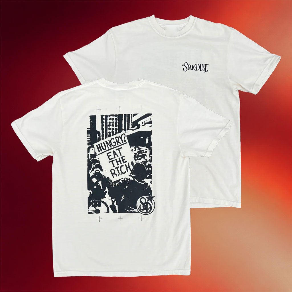 Stardust Skate Merch 2026 Hungry Eat The Rich T-Shirt Present For Brothers - Merchluma
