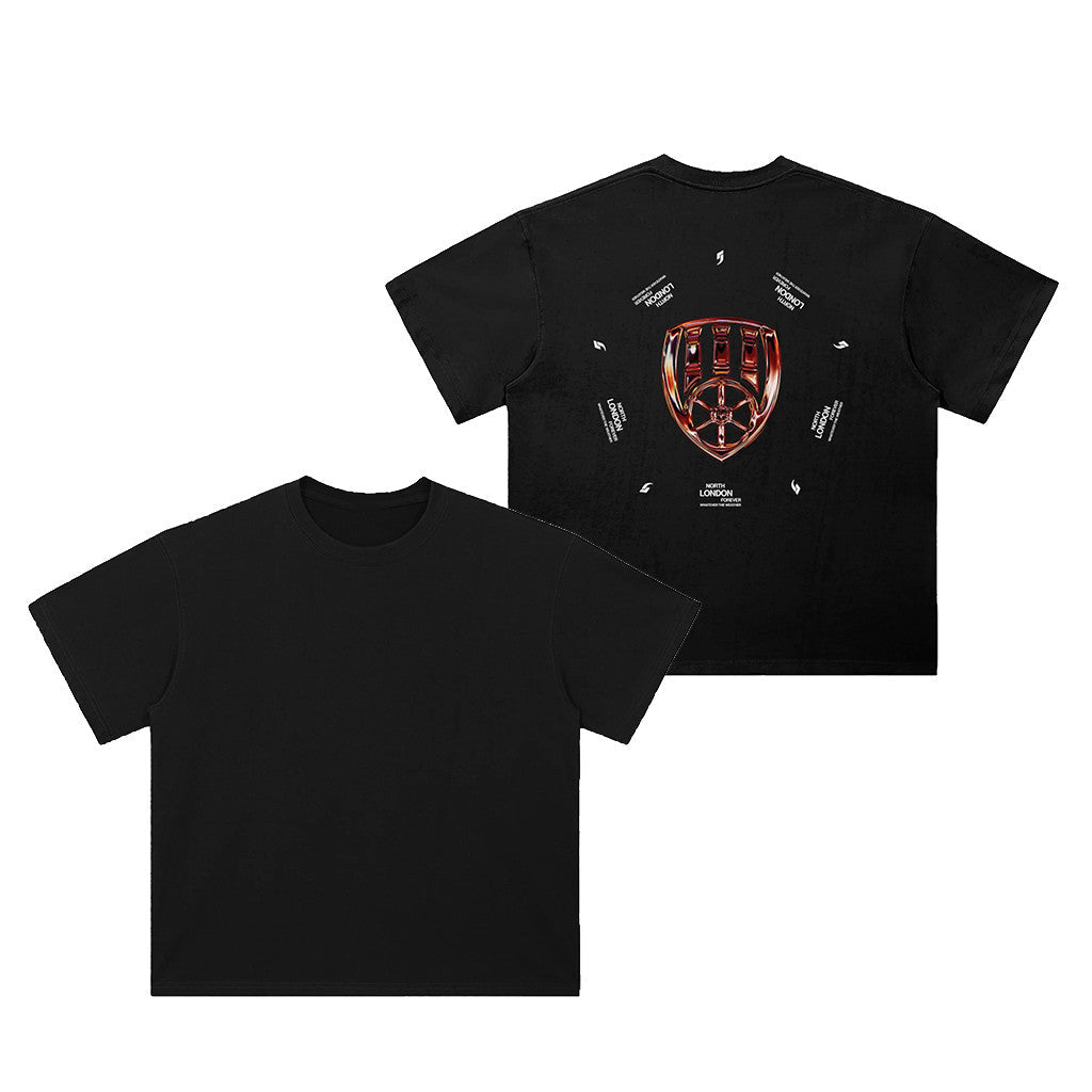 Comma Football Merch 2026 AFC Chrome T-Shirt North London Shirt Gifts For Brothers - Merchluma