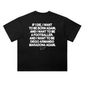Comma Football Merch 2026 Maradona Born Again T-Shirt Best Gift For Father In Law - Merchluma