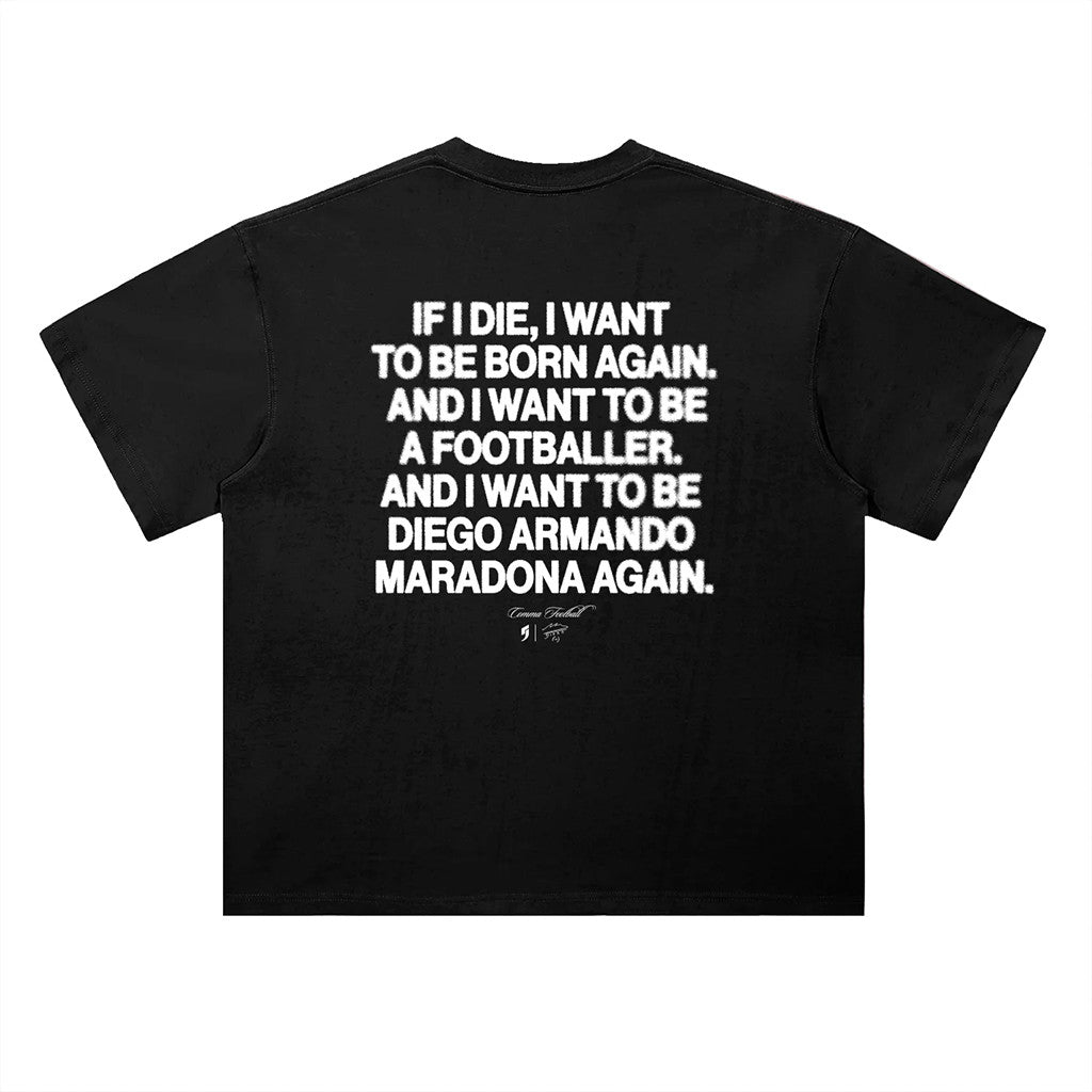 Comma Football Merch 2026 Maradona Born Again T-Shirt Best Gift For Father In Law - Merchluma
