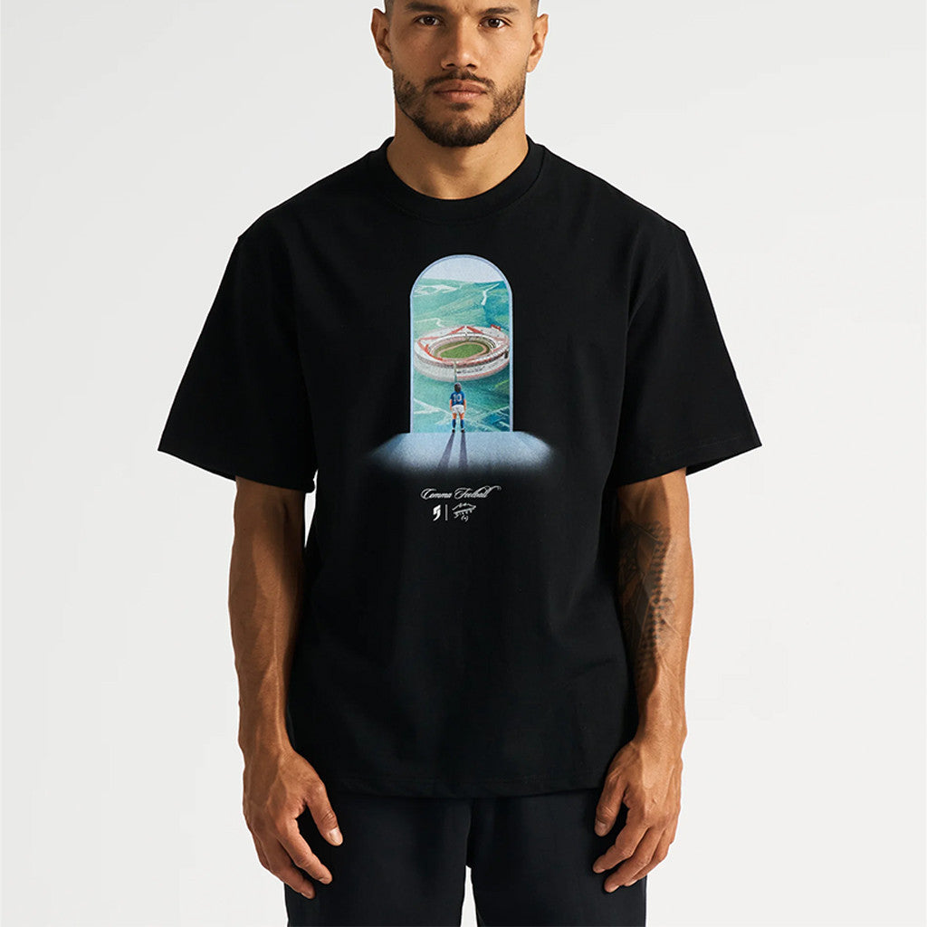 Comma Football Merch 2026 Maradona Stadium T-Shirt Best Birthday Gift For Husband - Merchluma