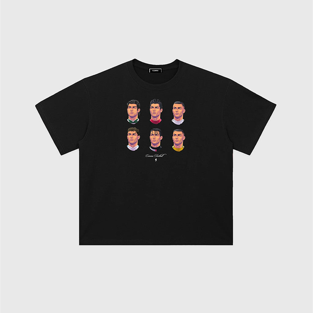 Comma Football Merch 2026 Ronaldo Barber Shop Black Shirt Ronaldo Merch Gifts For My Husband - Merchluma