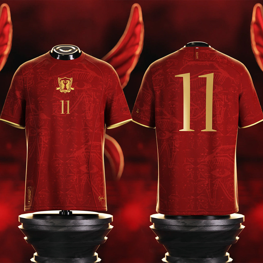 Comma Football Merch 2026 Egyptian King away Jersey Mohamed Salah Merch Present For Dad - Merchluma