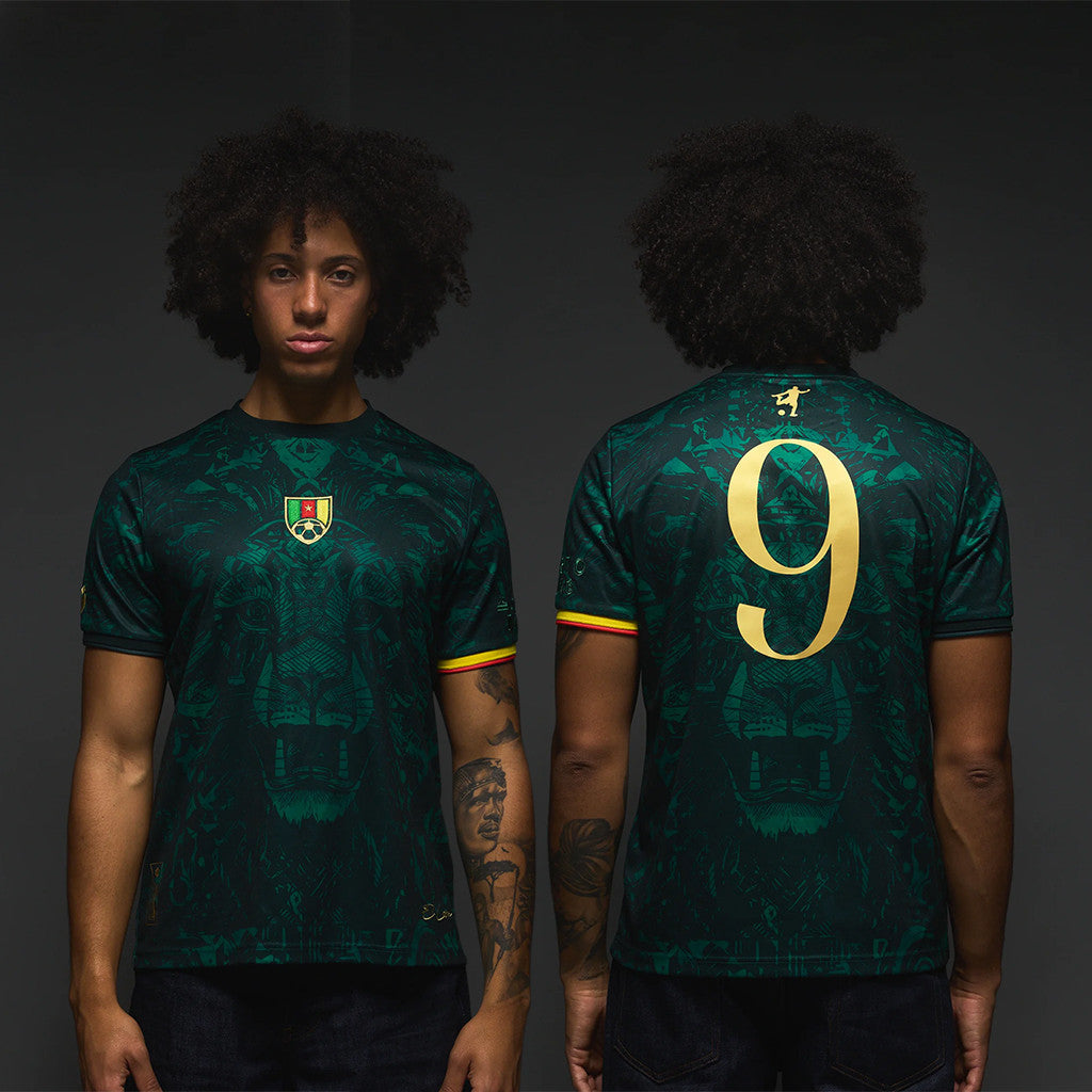 Comma Football Merch 2026 El Leon Jersey #9 Samuel Eto'o Jersey Gifts For Football Lovers - Merchluma