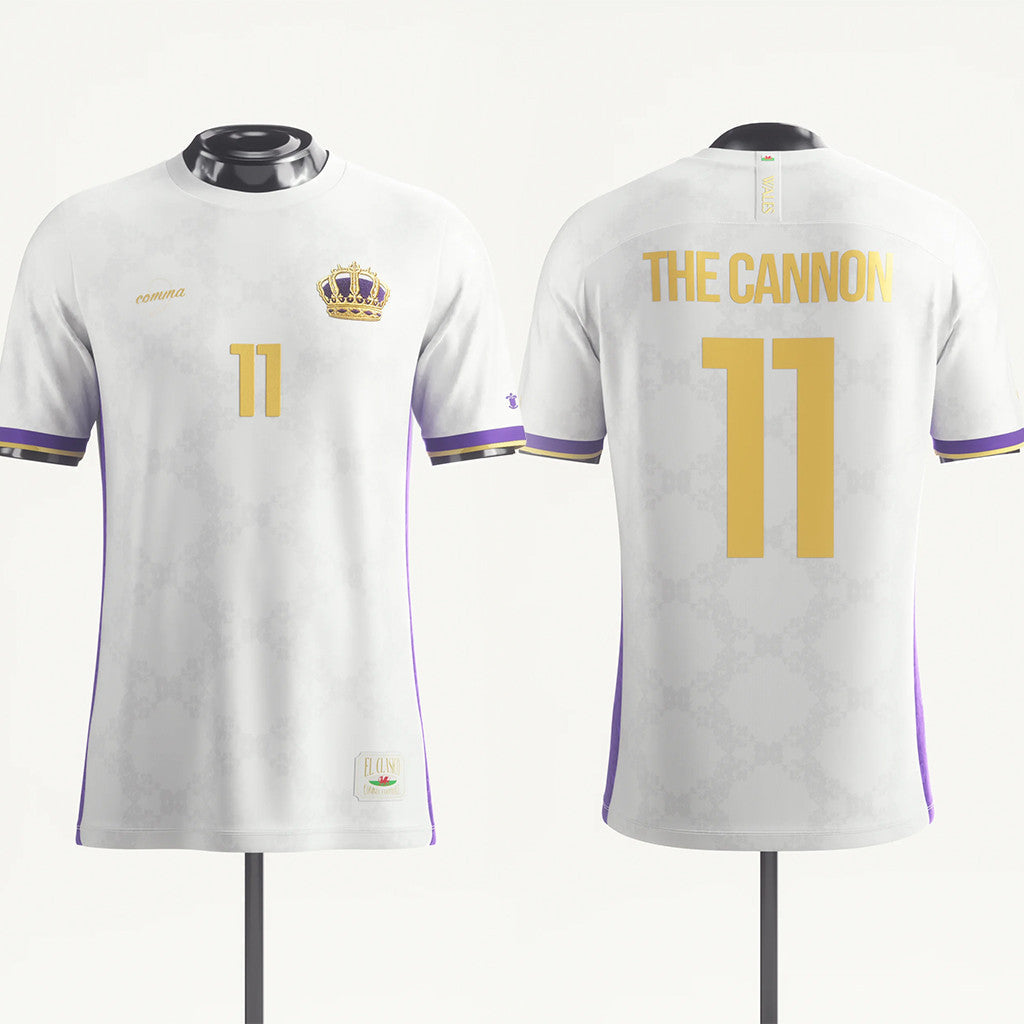 Comma Football Merch 2026 The Cannon Jersey Madrid Edition Jersey Football Fan Gifts - Merchluma