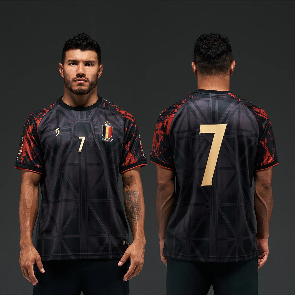 Comma Football Merch 2026 King Kev Heritage Jersey Kevin De Bruyne Belgium World Cup Merch - Merchluma