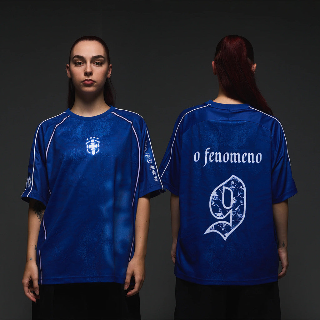 Comma Football Merch 2026 O Fenomeno Retro Jersey #9 Ronaldo Brazil Merch Gift For Fans - Merchluma