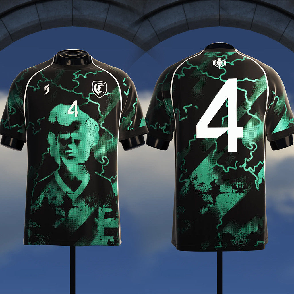Comma Football Merch 2026 Der Kaiser Number 4 Jersey Franz Beckenbauer Merch Football Fan Gift - Merchluma