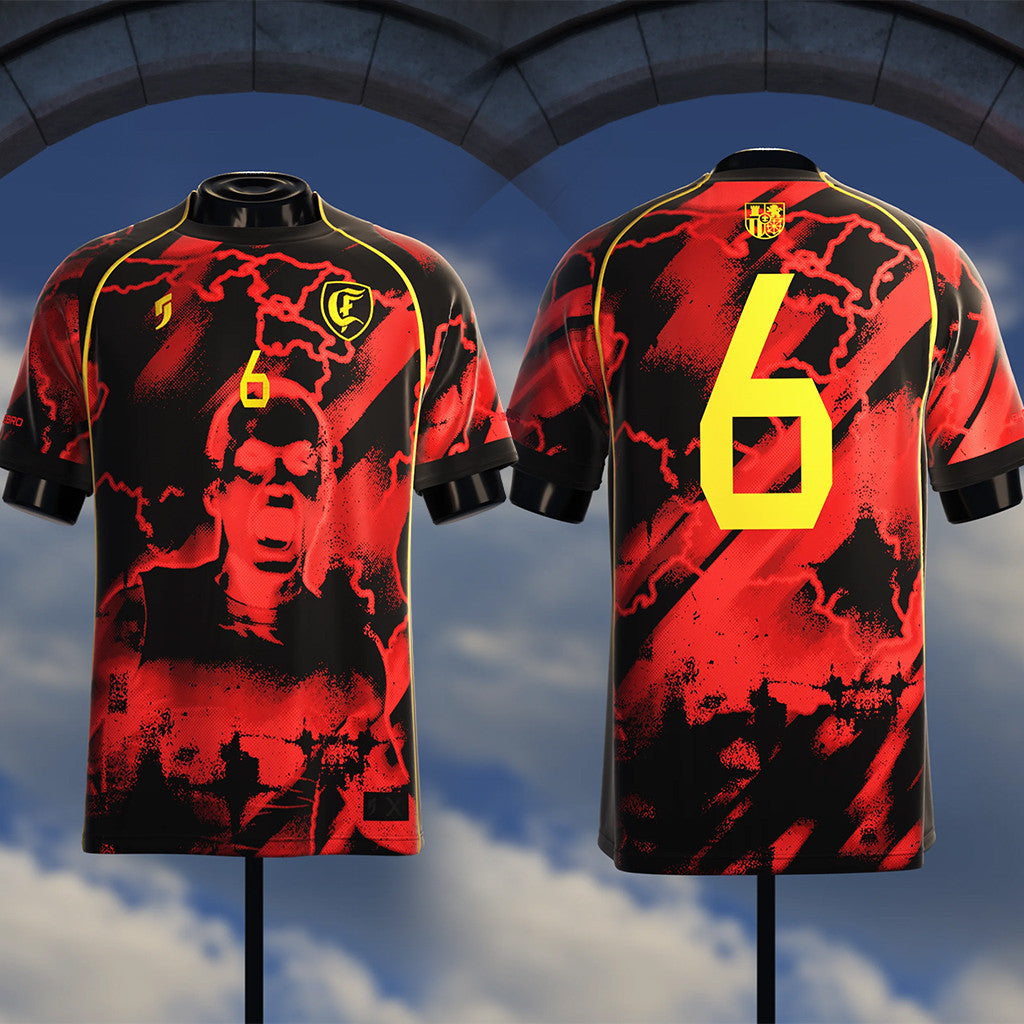 Comma Football Merch 2026 El Cerebro Number 6 Jersey Football Fan Gear Gifts For Men - Merchluma