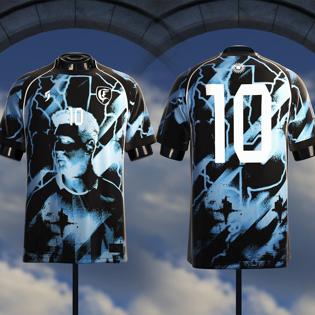 Comma Football Merch 2026 La Pulga Number 10 Jersey Messi Argentina Merch Gift For Fans - Merchluma