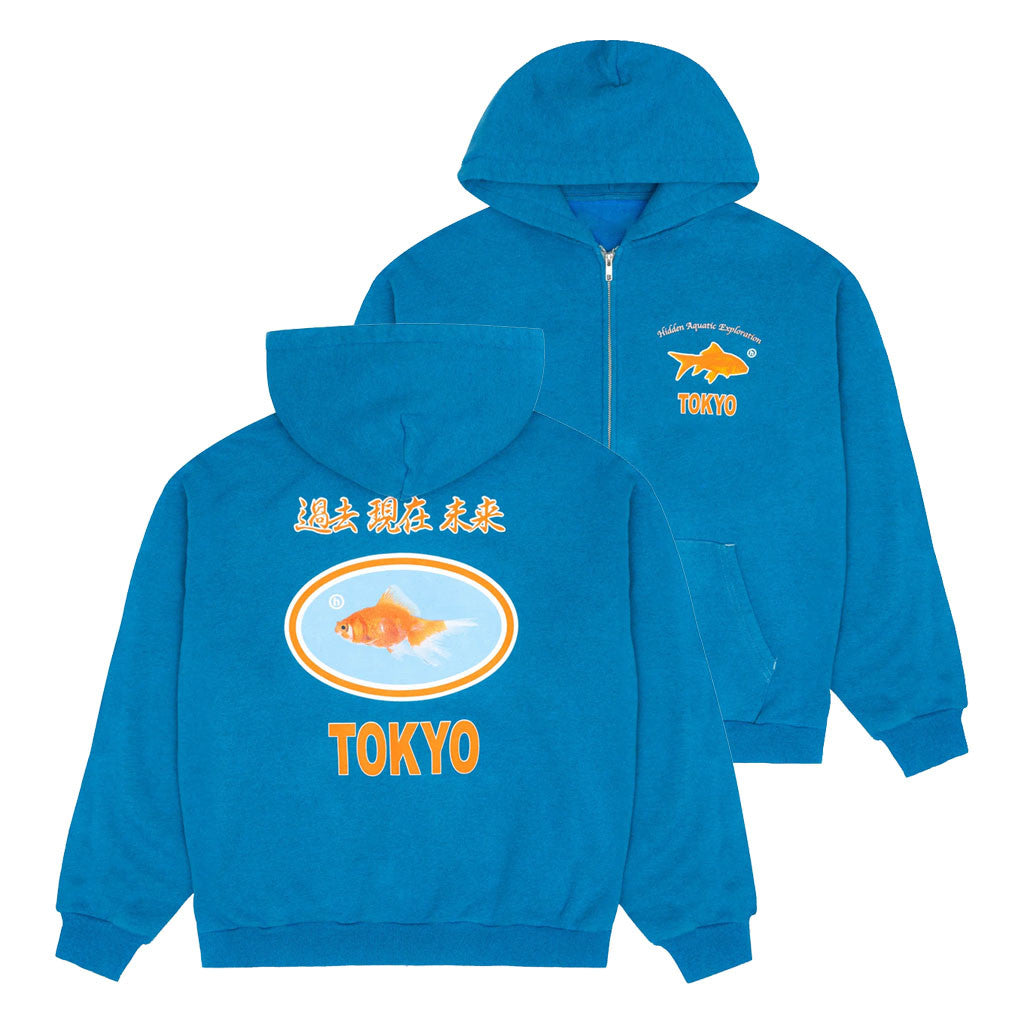 Hidden PPF Merch 2026 Goldfish Zip Hoodie Birthday Presents For Boyfriend - Merchluma