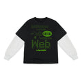 Super Yaki Merch 2026 Super Yaki X LifeHack Present Welcome Back To World Wide Web Long Sleeve Shirt - Merchluma
