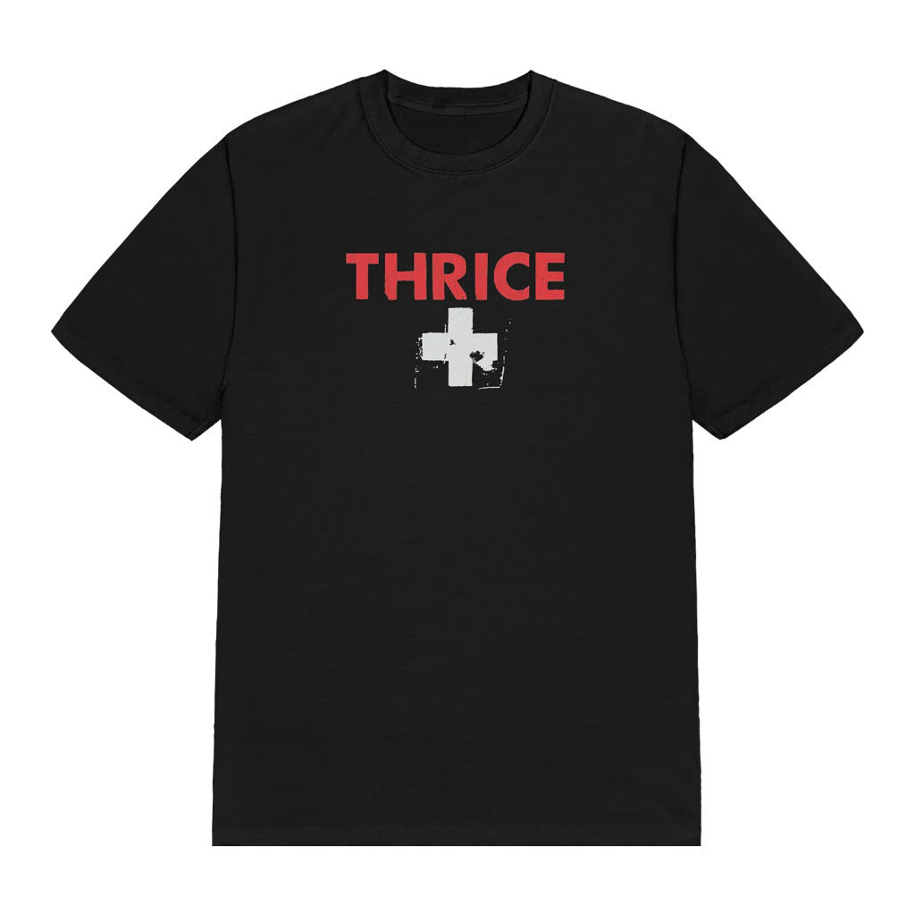 Thrice Merch 2026 Ambulance Old School Black T-Shirt Thrice Shirt Gift For Brothers - Merchluma