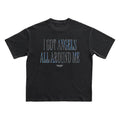 Pray For Me Studios Merch 2026 I Got Angels All Around Me T-Shirt Gifts For Besties - Merchluma