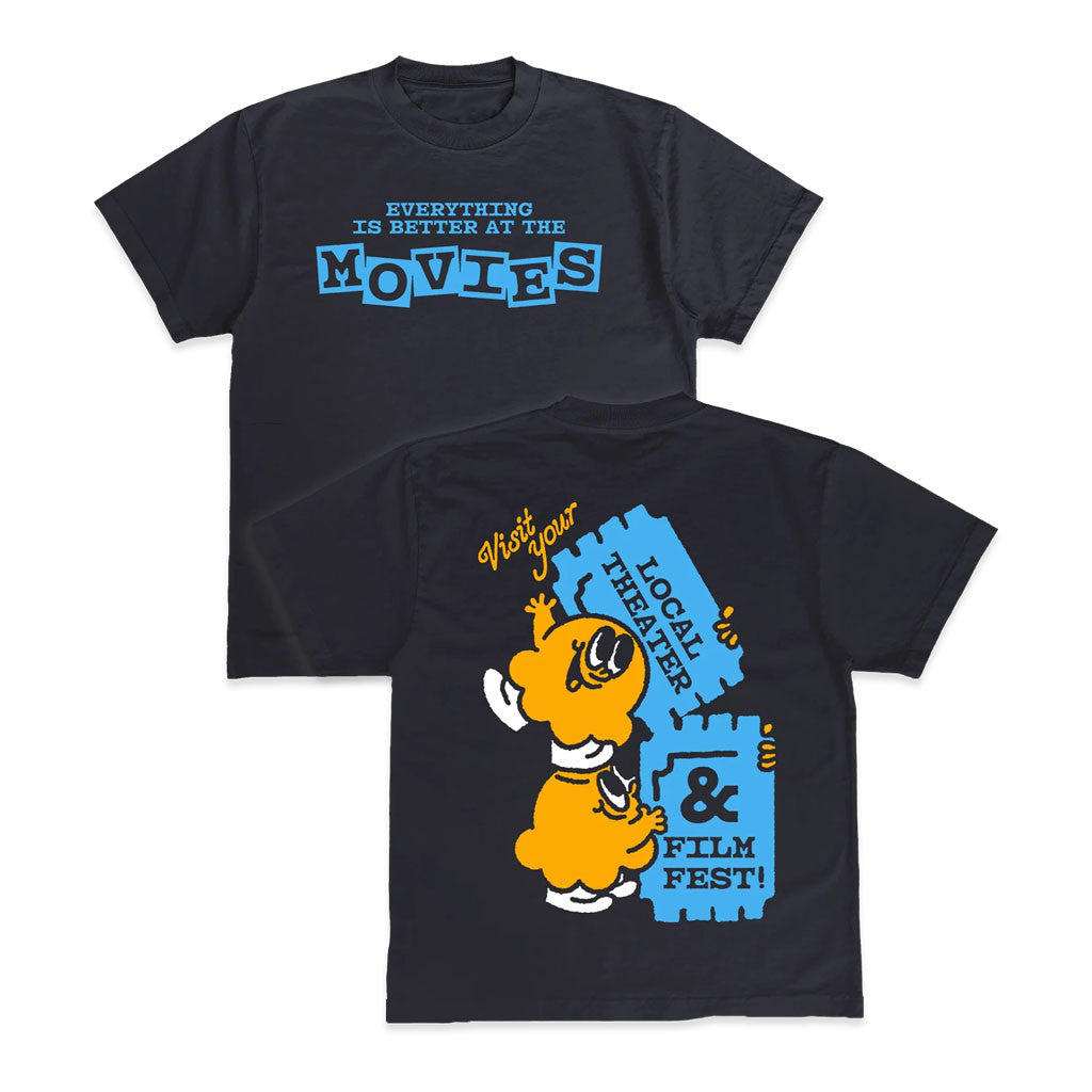 Super Yaki Merch 2026 Everything's Better At The Movies IND EX T-Shirt Gift For Brother - Merchluma