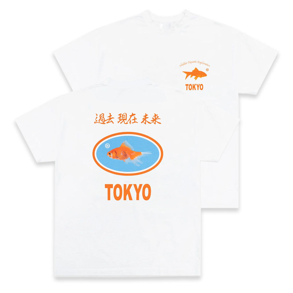 Hidden PPF Merch 2026 Goldfish T-Shirt White Best Gifts For Fathers - Merchluma