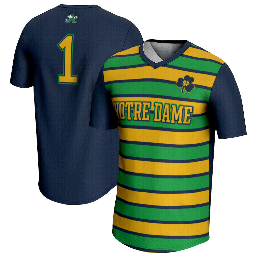 Notre Dame Merch #1 Notre Dame Fighting Irish GameDay Greats Jersey Football Fan Gifts For Him - Merchluma