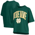 Notre Dame Merch 2026 Notre Dame Fighting Irish Arch Logo T-Shirt Best Gift For Sisters - Merchluma