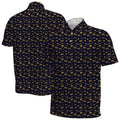 Notre Dame Merch 2026 Under Armour Notre Dame Fighting Irish Gameday Polo Shirt Navy Fan Gear - Merchluma