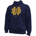 Notre Dame Merch Notre Dame Fighting Irish Under Armour 2026 Shamrock Series Icon Hoodie Navy - Merchluma