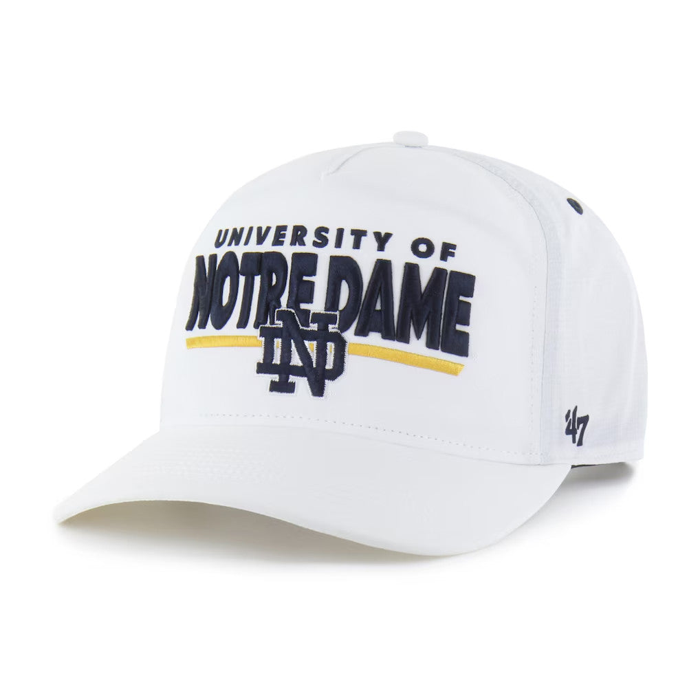 Notre Dame Merch 2026 47 White Notre Dame Fighting Irish Hat Embroidered Gifts For Friends - Merchluma