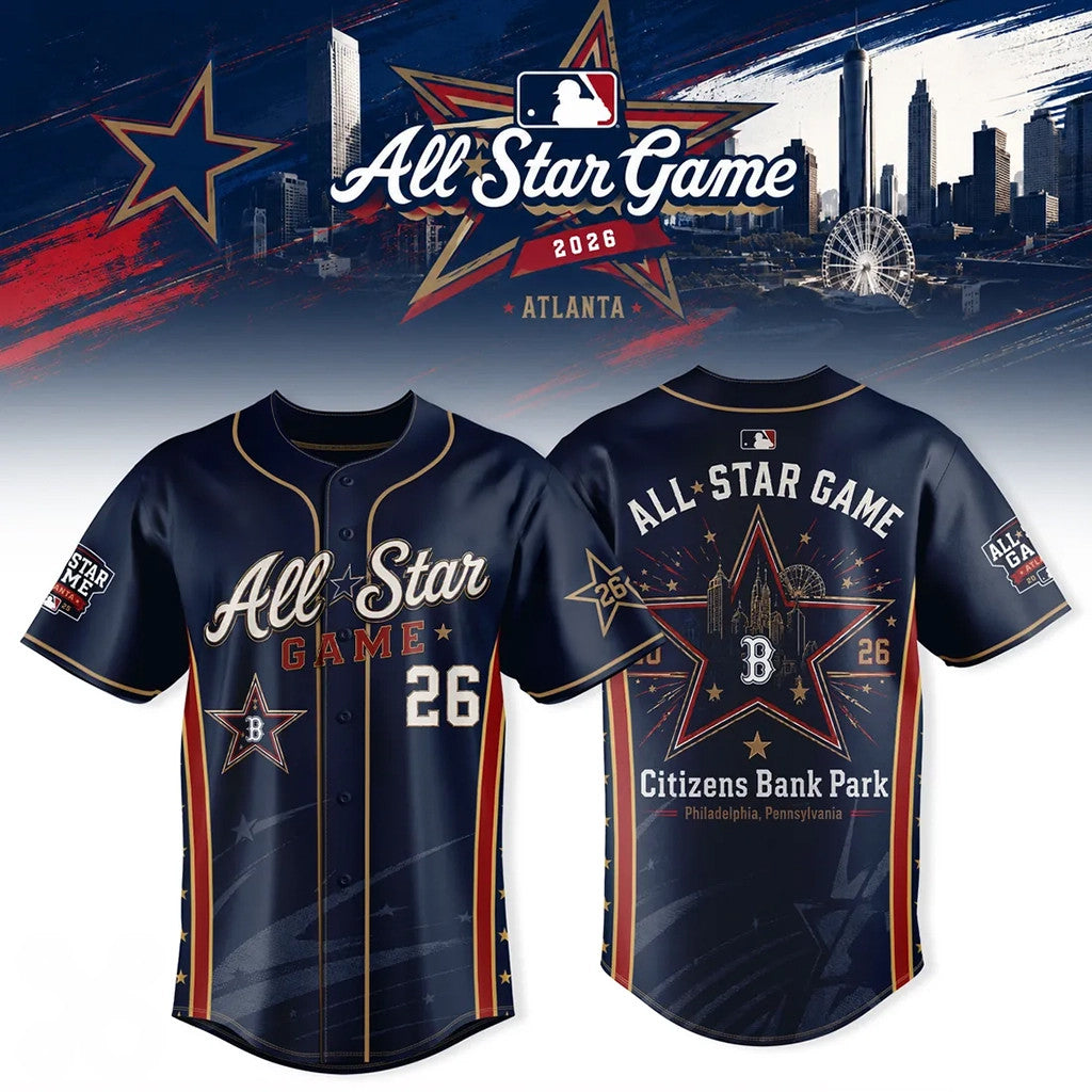 All-Star Game Philadelphia Citizens Bank Park Baseball Jersey 2026 Gift For Baseball Lovers - Merchluma